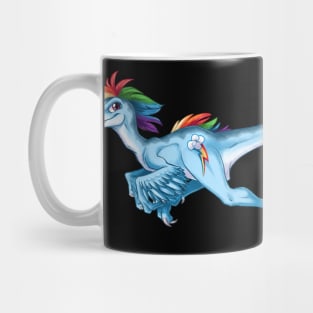 My Little Raptor - Rainbow Dash Mug